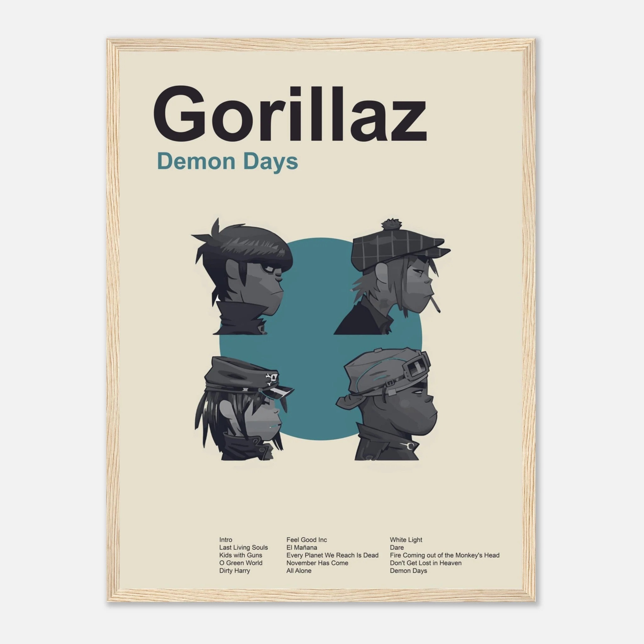 Gorillaz - Demon Days - Framed Poster - Image 4