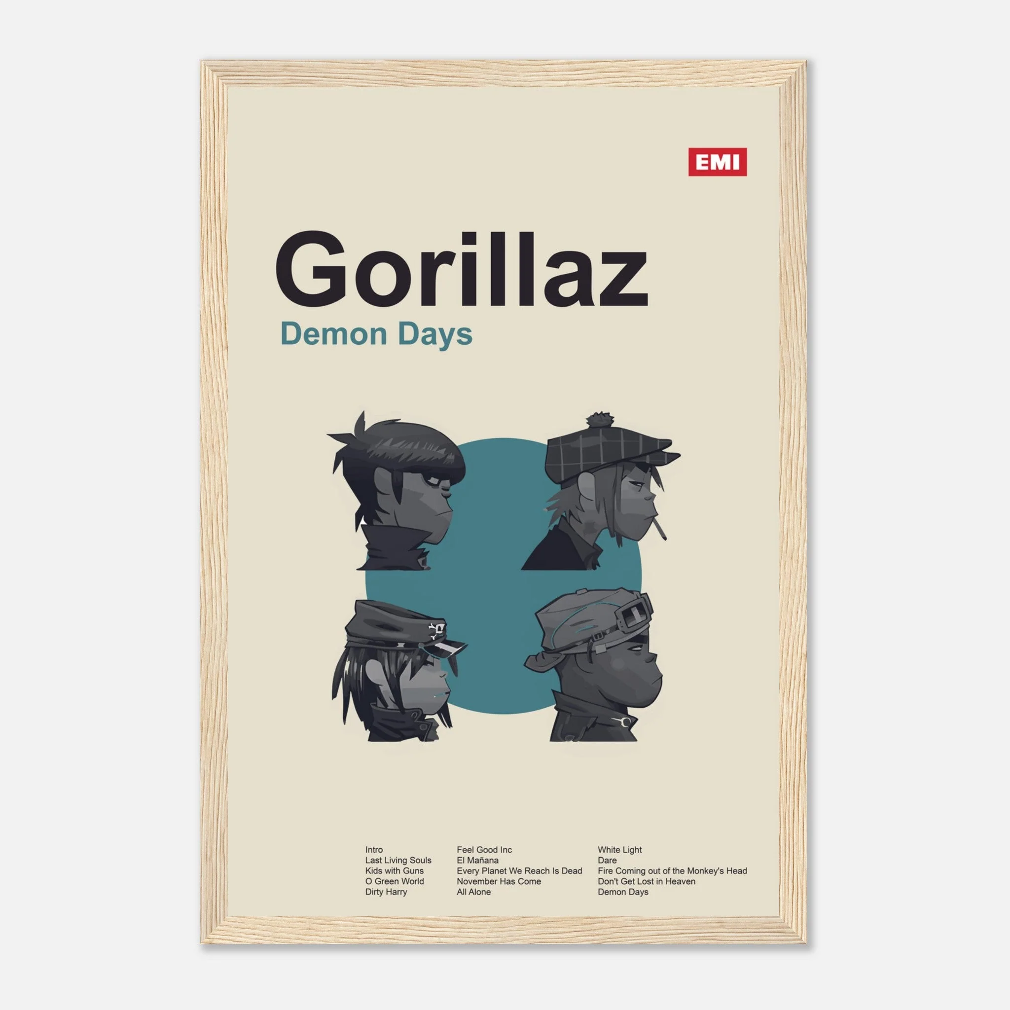 Gorillaz - Demon Days - Framed Poster - Image 5