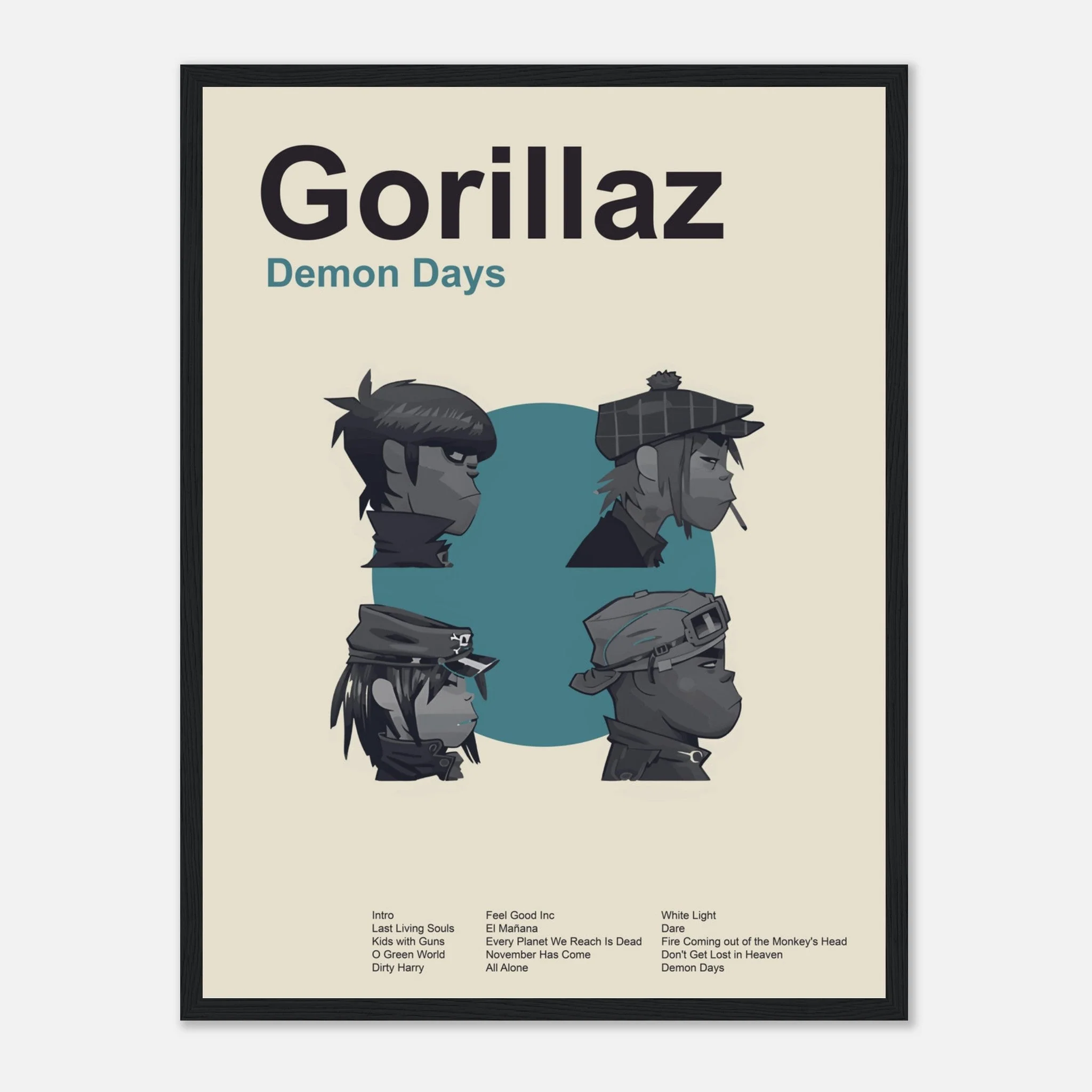 Gorillaz - Demon Days - Framed Poster - Image 8