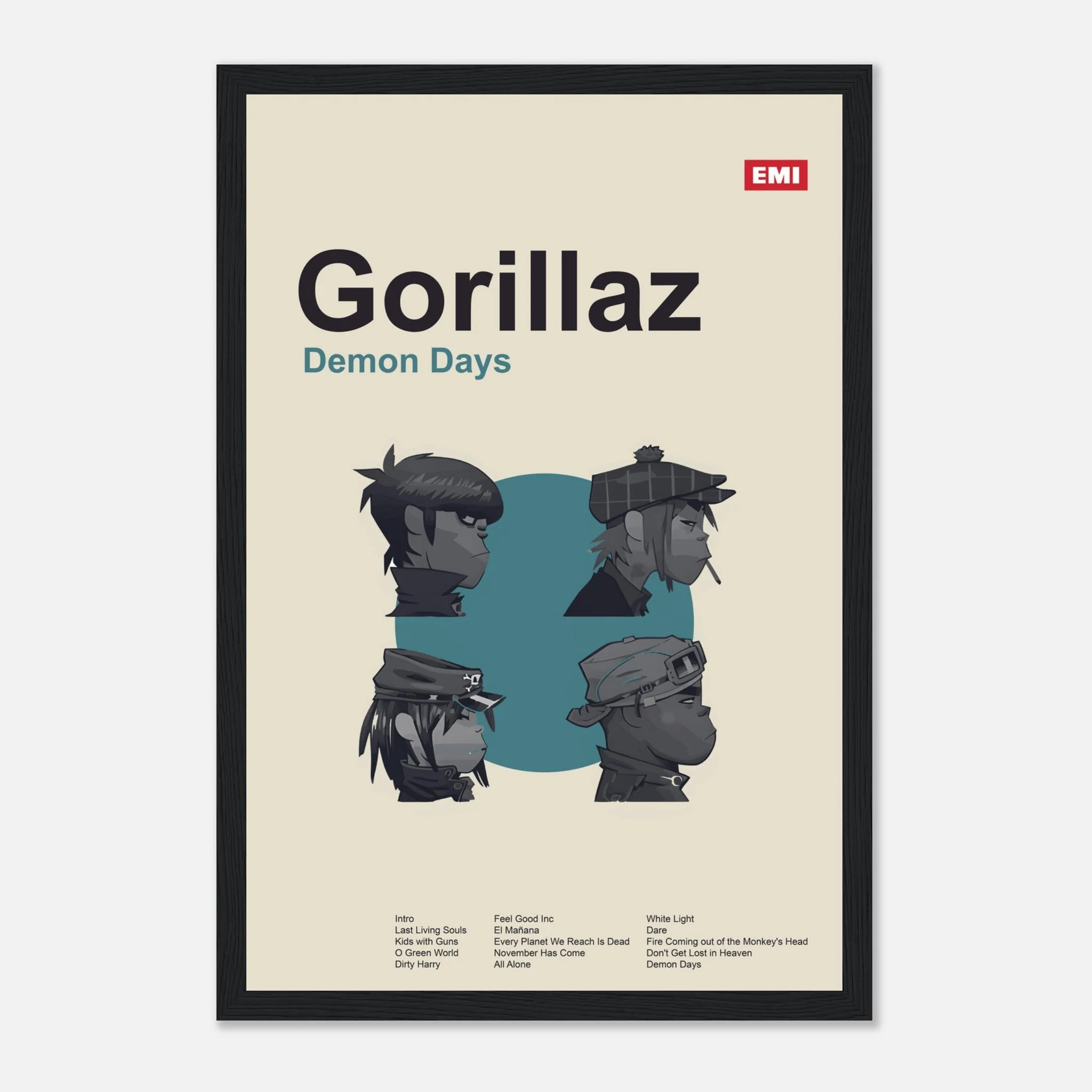 Gorillaz - Demon Days - Framed Poster - Image 9