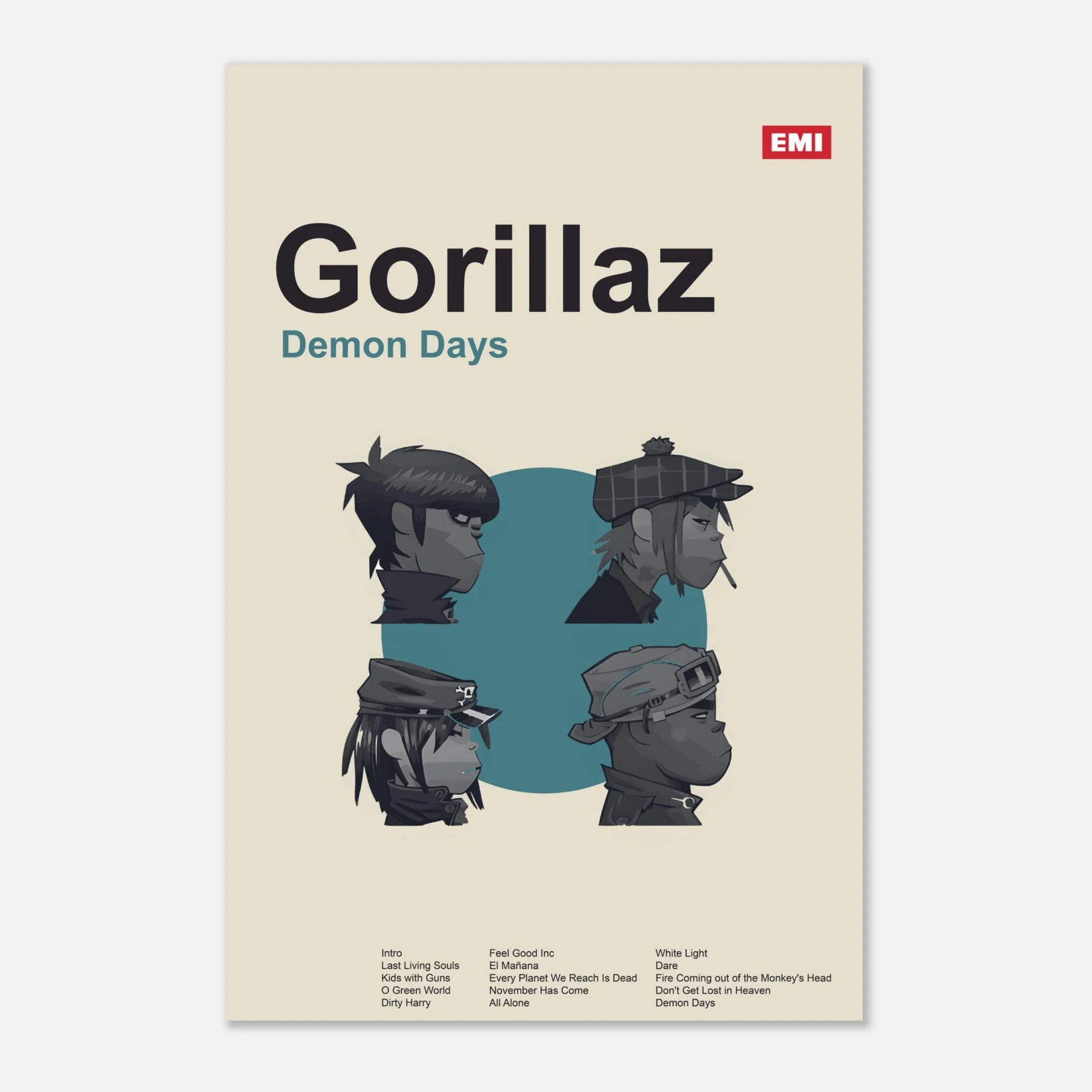 Gorillaz - Demon Days - Poster - Image 3