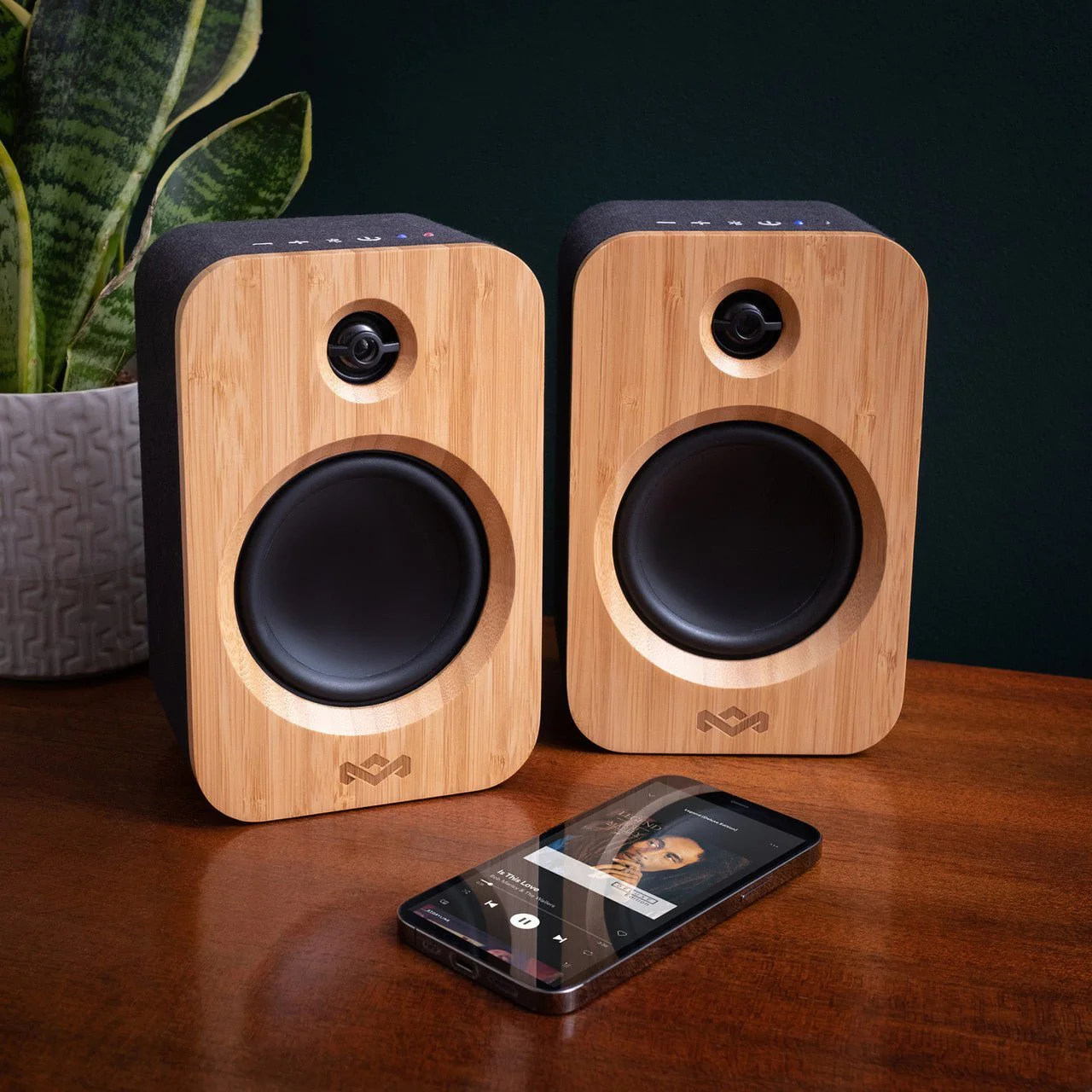 House of Marley - Get Together Duo Bookshelf Bluetooth Speakers - Image 5