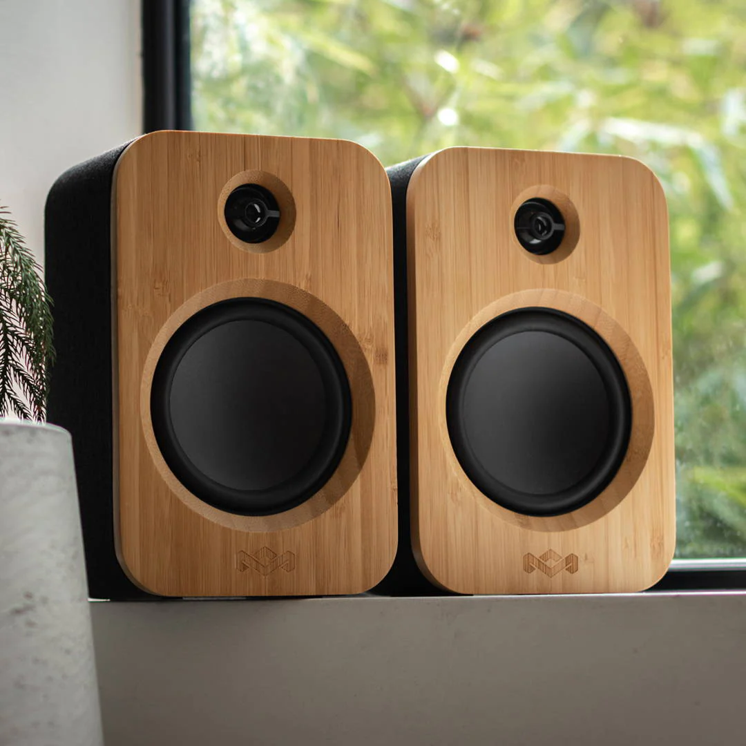 House of Marley - Get Together Duo Bookshelf Bluetooth Speakers - Image 7