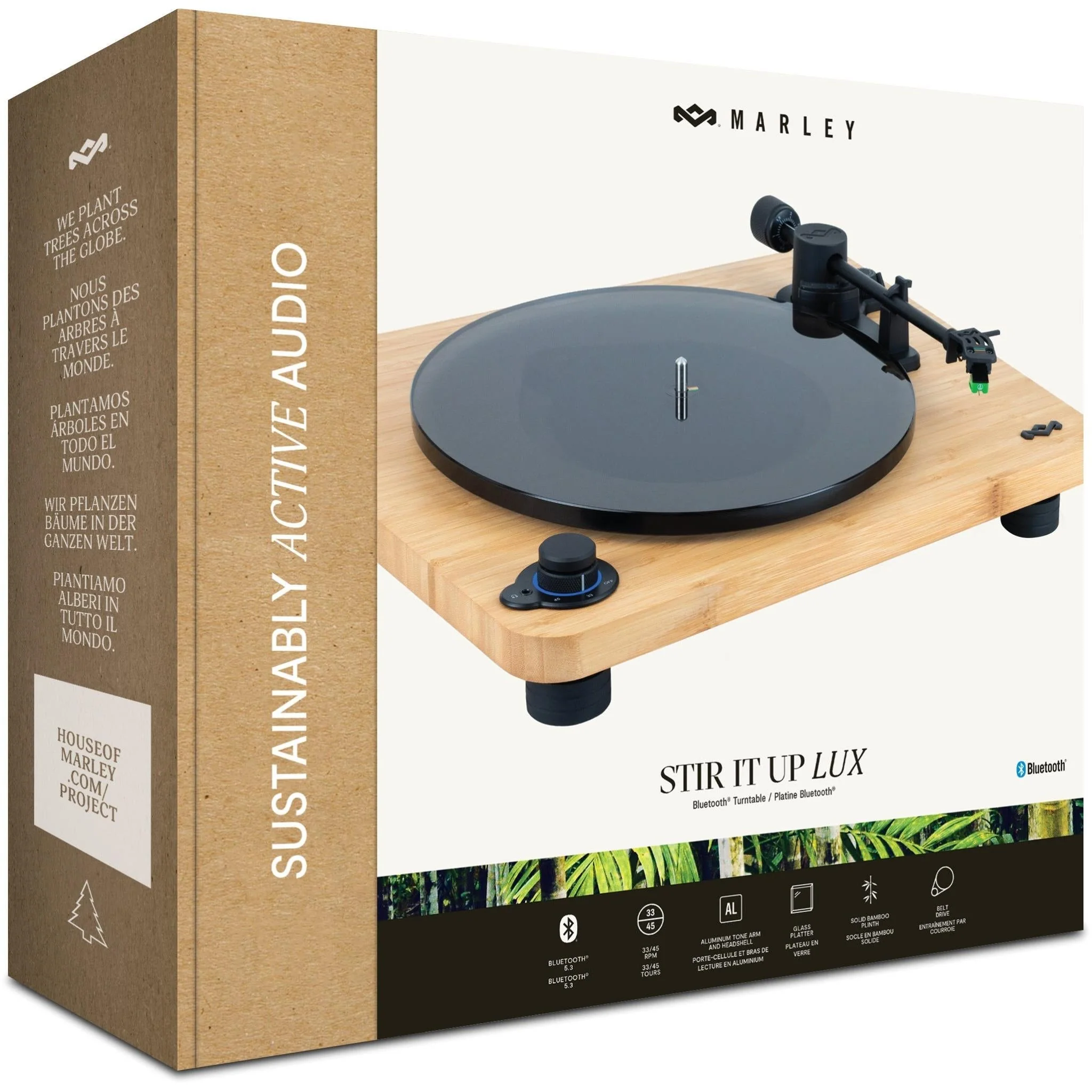 House of Marley - Stir It Up Lux Wireless Bluetooth Turntable - Image 11