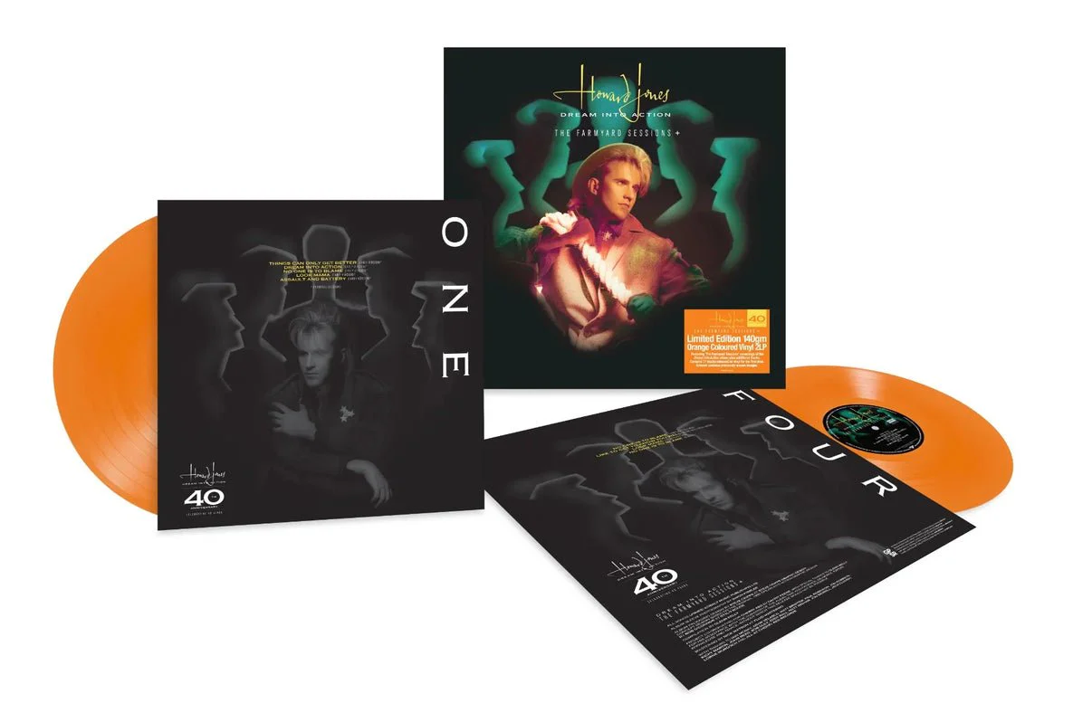 Howard Jones - Dream Into Action: The Farmyard Sessions - Orange Vinyl LP Record - Image 2