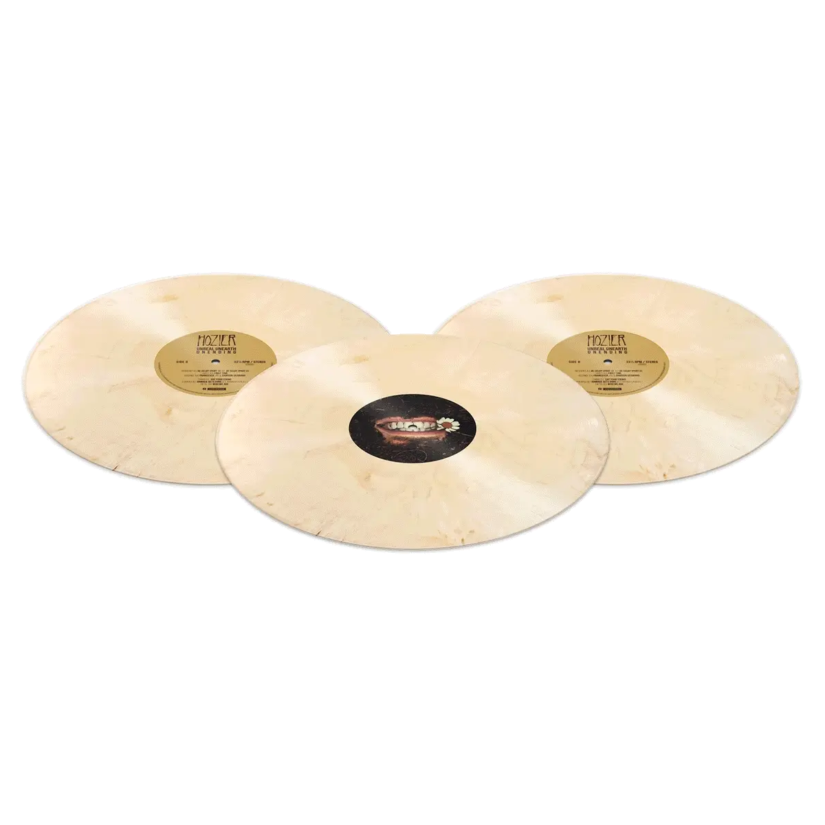 Hozier - Unreal Unearth: Unending - Tooth White Vinyl LP Record - Image 2