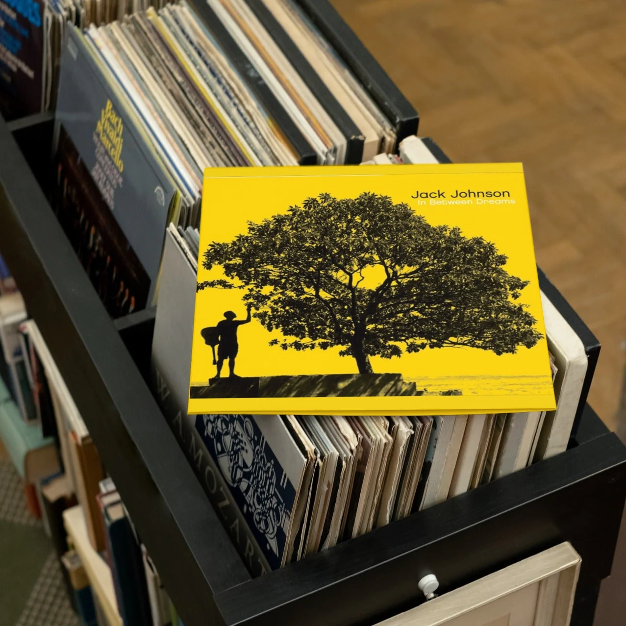 Jack Johnson - In Between Dreams - Yellow Vinyl LP Record - Image 3