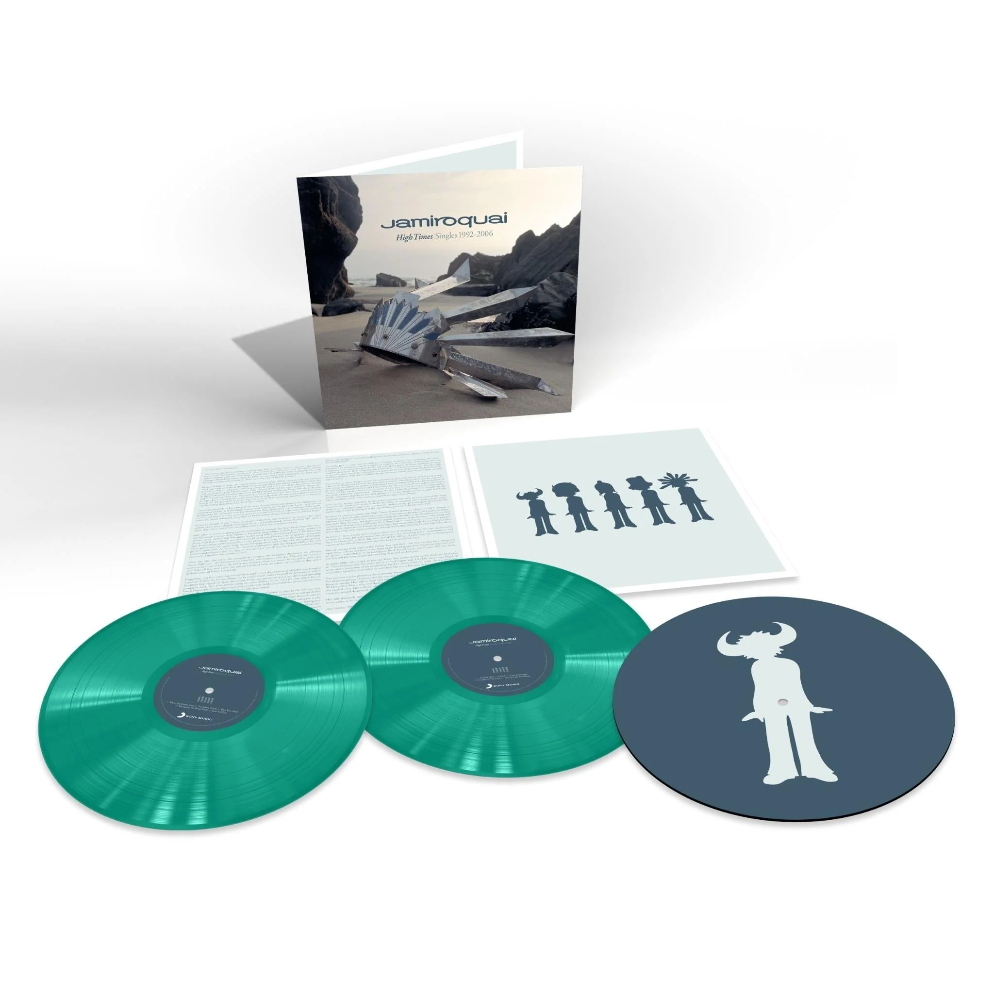 Jamiroquai - High Times: Singles 1992-2006 - Deluxe Limited Green Vinyl LP Record