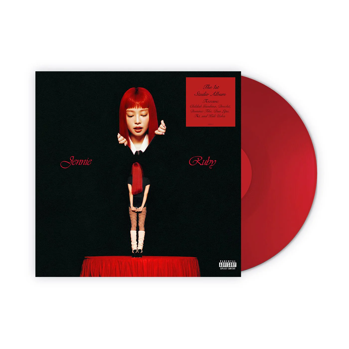 Jennie - Ruby - Opaque Red Vinyl LP Record - Image 2