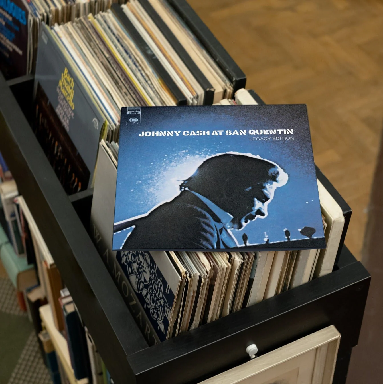 Johnny Cash - Johnny Cash At San Quentin - Vinyl LP Record - Image 2