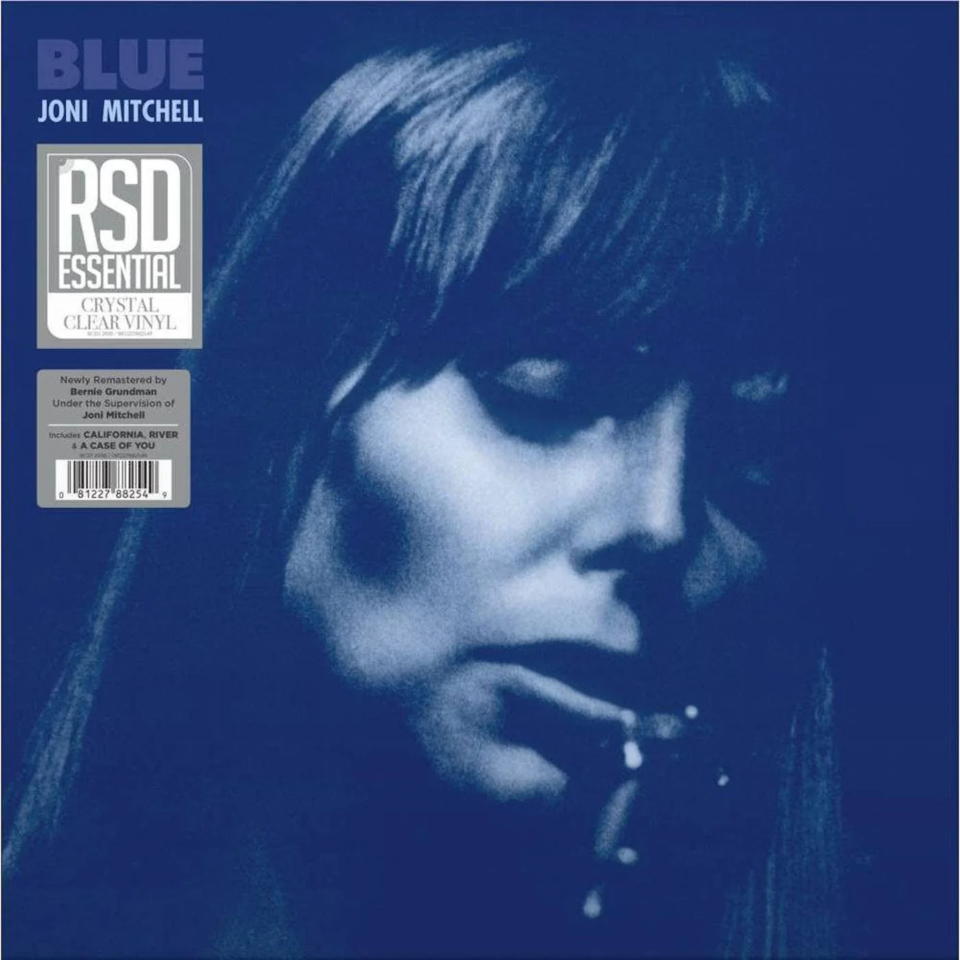 Joni Mitchell - Blue - Clear Vinyl LP Record - Image 2