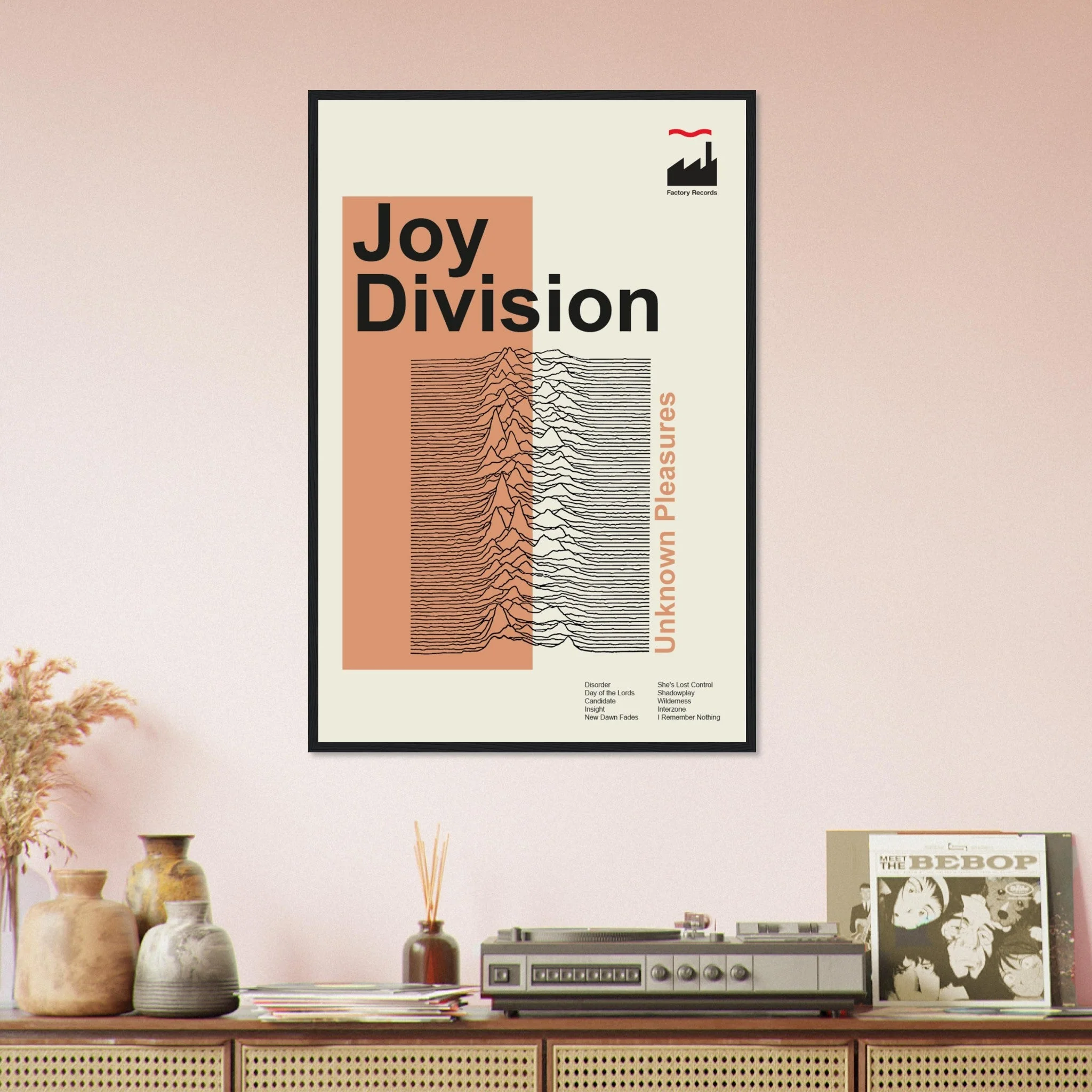 Joy Division - Unknown Pleasures - Framed Poster - Image 10
