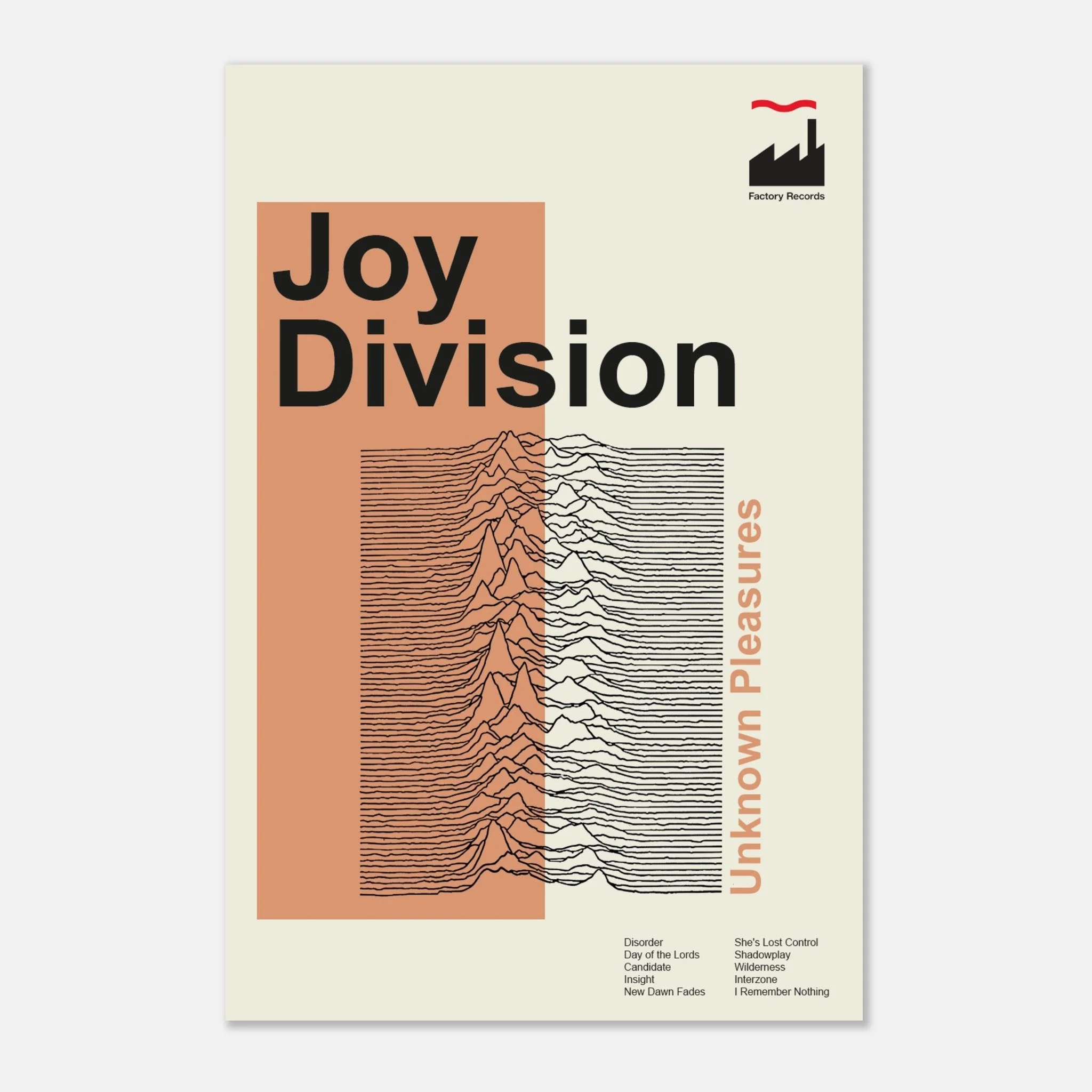 Joy Division - Unknown Pleasures - Poster - Image 3