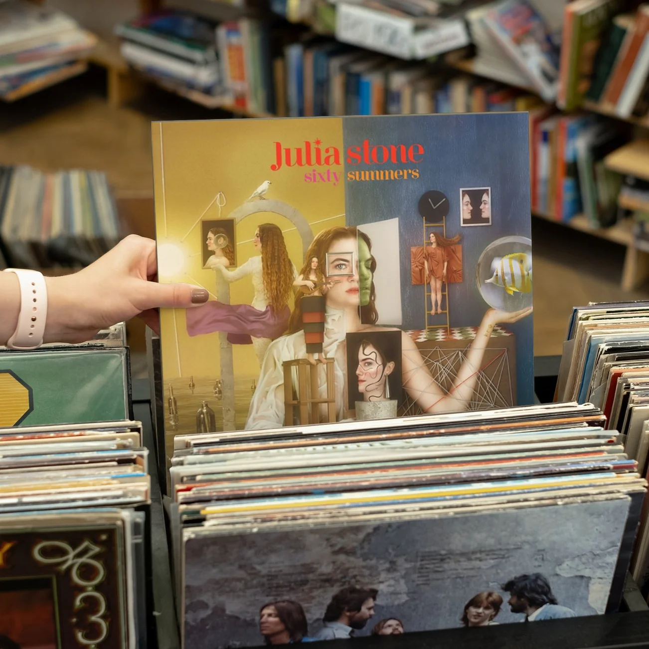 Julia Stone - Sixty Summers - Gold Vinyl LP Record - Image 5