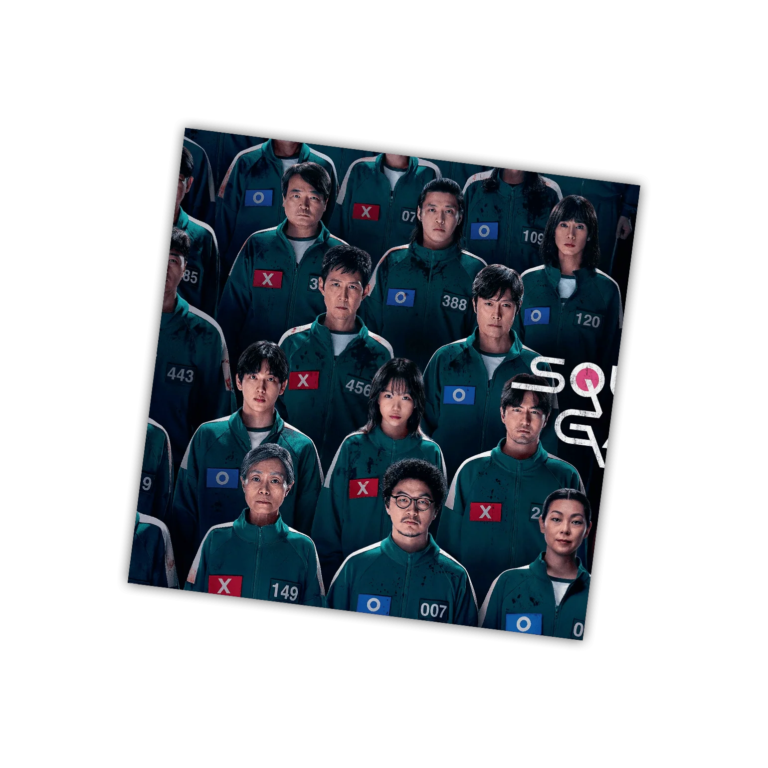 Jung Jaeil - Squid Game Original Soundtrack - Green & Pink Vinyl LP Record - Image 5