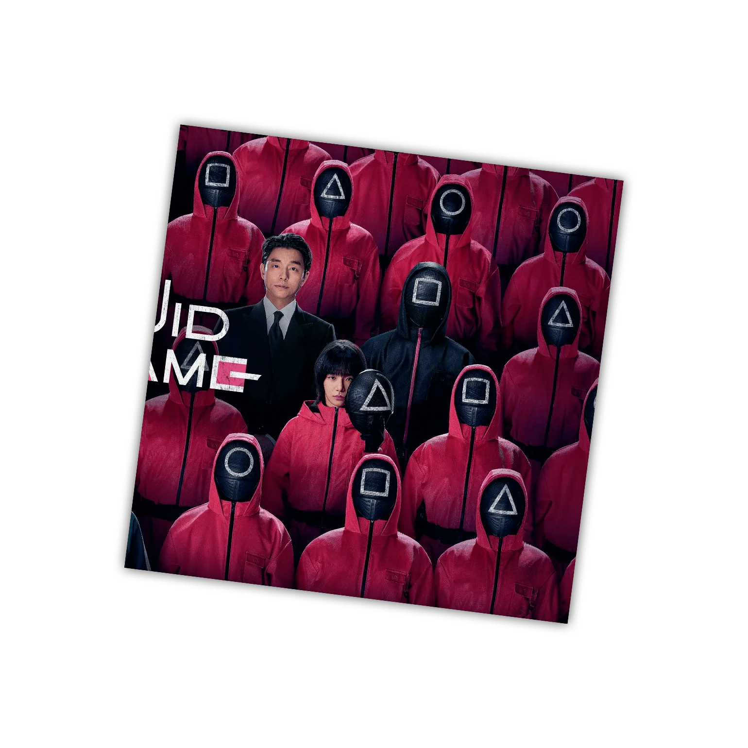 Jung Jaeil - Squid Game Original Soundtrack - Green & Pink Vinyl LP Record - Image 6