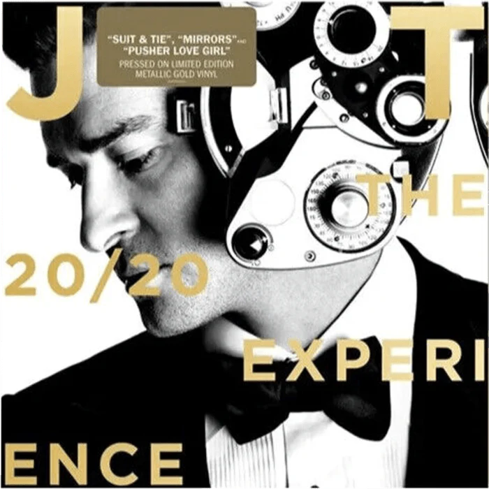 Justin Timberlake - The 20/20 Experience - Limited Edition Gold Vinyl LP Record - Image 2