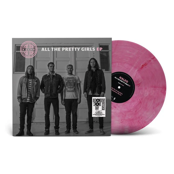 Kaleo - All The Pretty Girls - RSD 2025 Raspberry Marble Vinyl LP Record