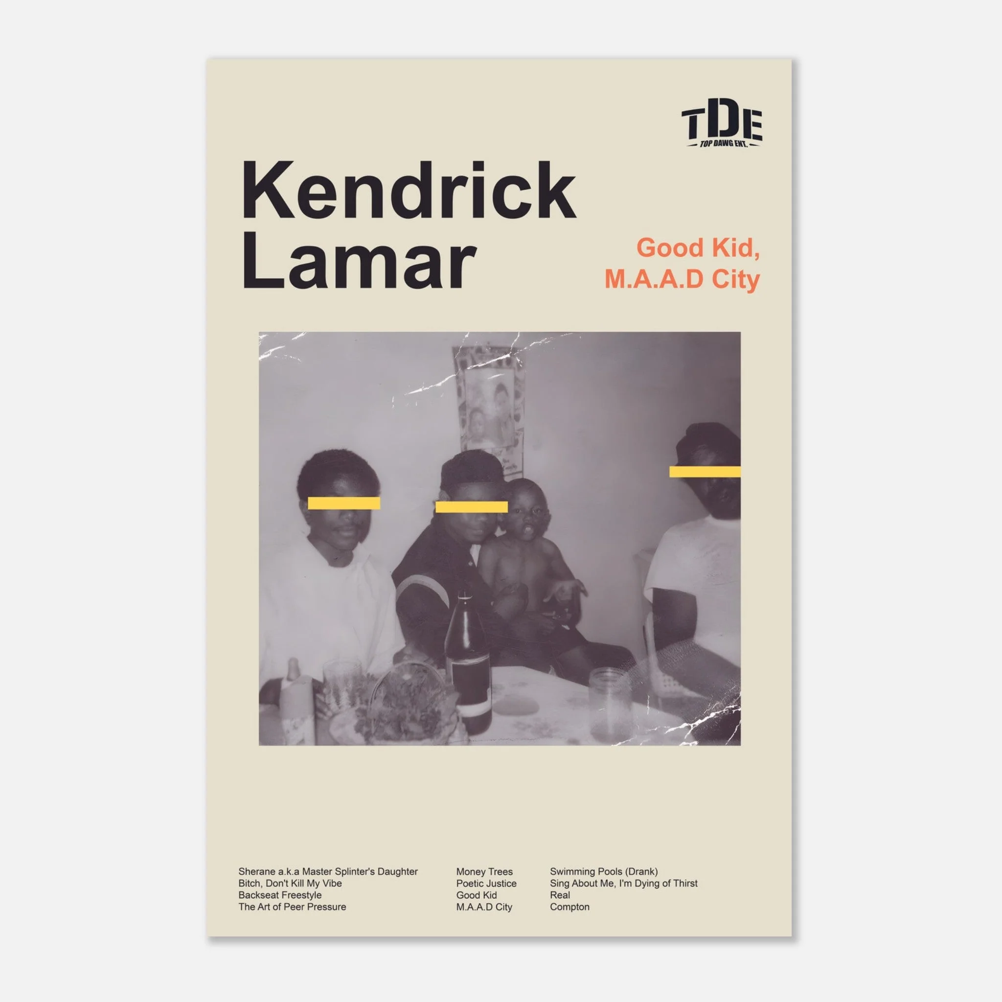 Kendrick Lamar - Good Kid, M.A.A.D City - Poster - Image 2