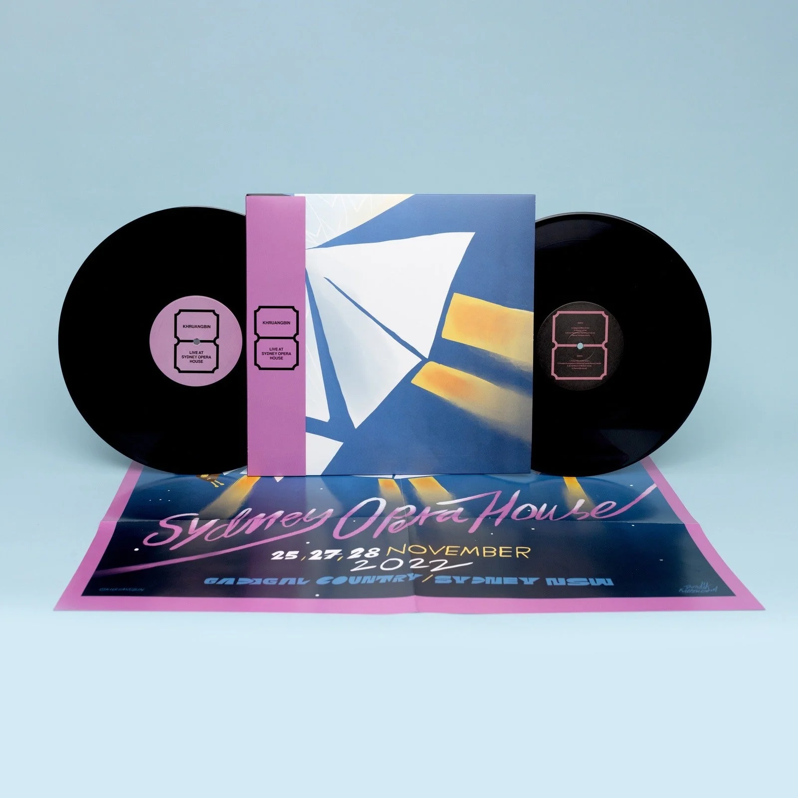 Khruangbin - Live at Sydney Opera House - Alternate Cover Vinyl LP Record - Image 3