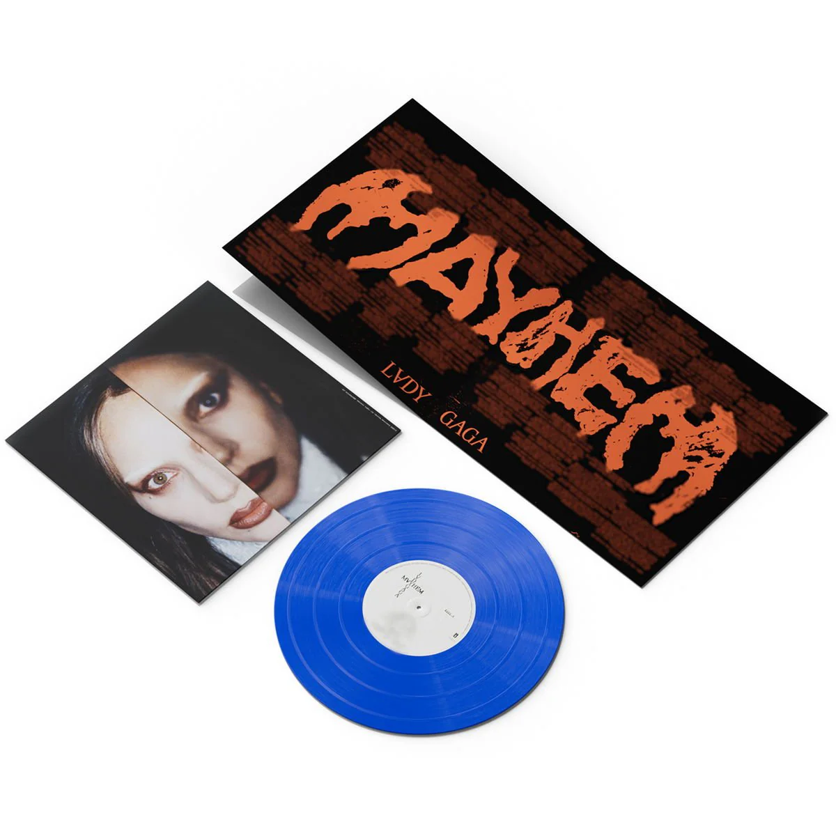 Lady Gaga - Mayhem - Blue Vinyl LP Record - Image 2