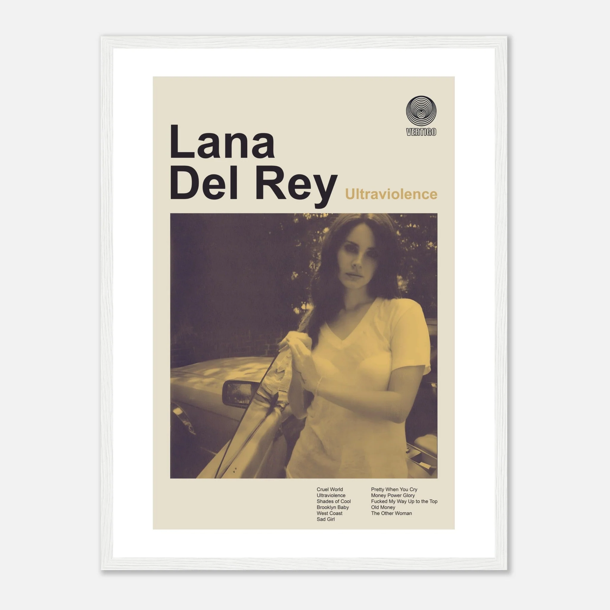 Lana Del Rey - Ultraviolence - Framed Poster - Image 2