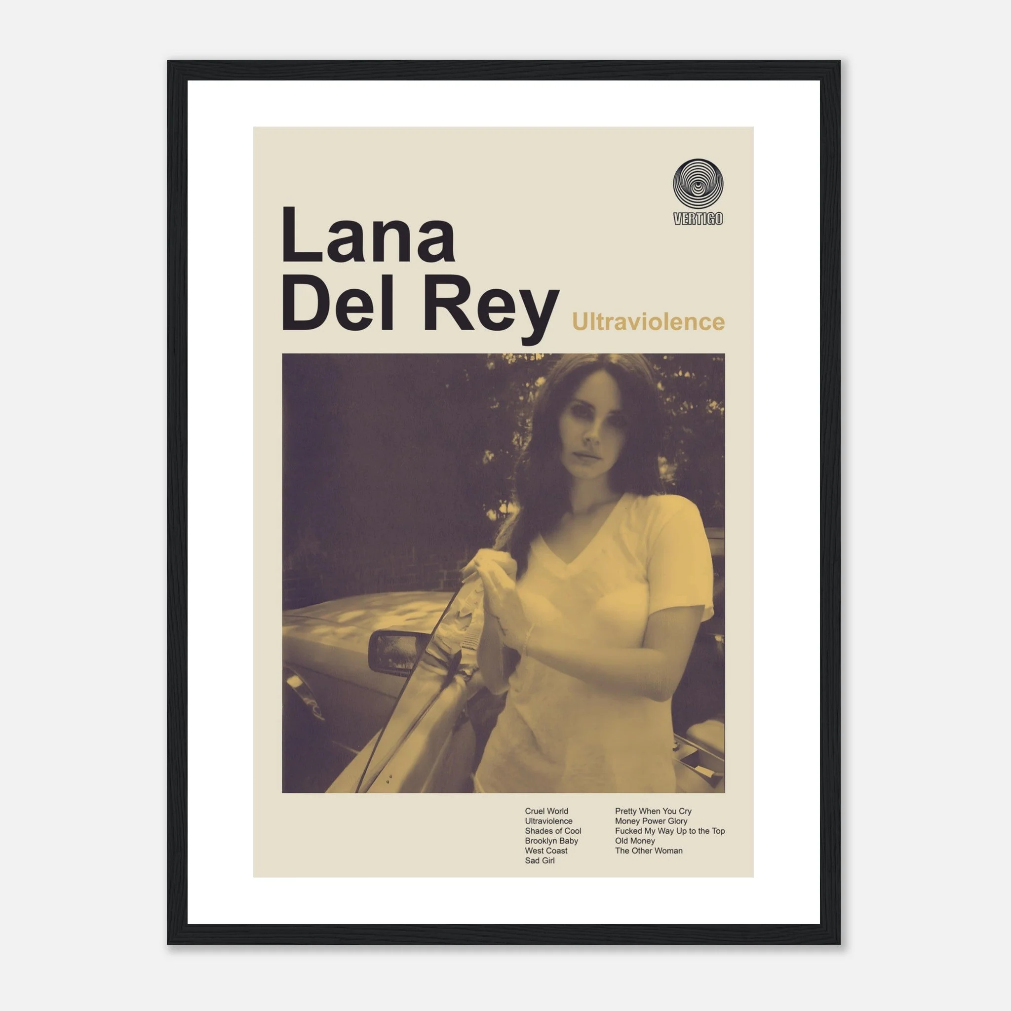 Lana Del Rey - Ultraviolence - Framed Poster - Image 4