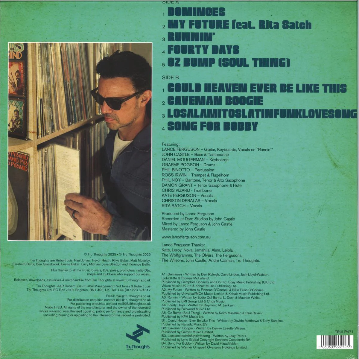 Lance Ferguson - Rare Groove Spectrum Vol. 3 - Vinyl LP Record - Image 2