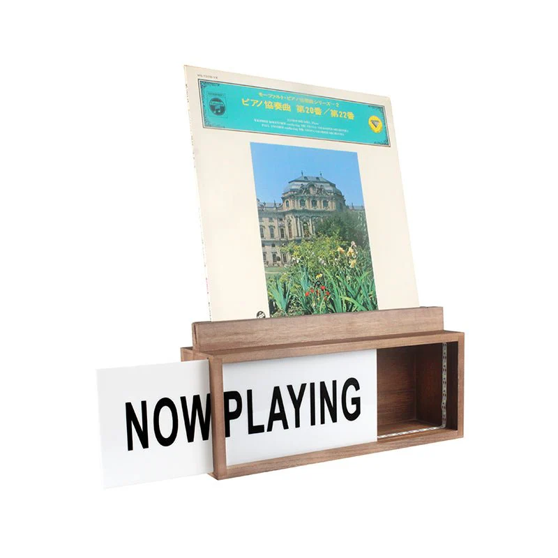 LED Lightbox Now Playing Vinyl Record Stand - Image 7