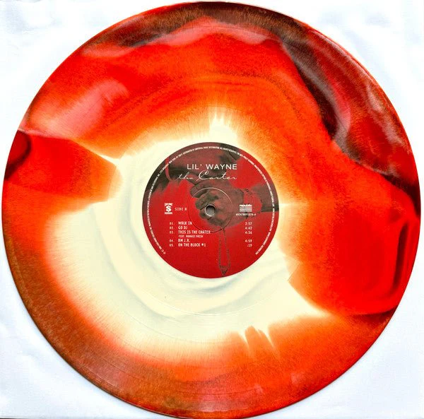 Lil Wayne - Tha Carter - Red, White & Orange Blend Vinyl LP Record - Image 2
