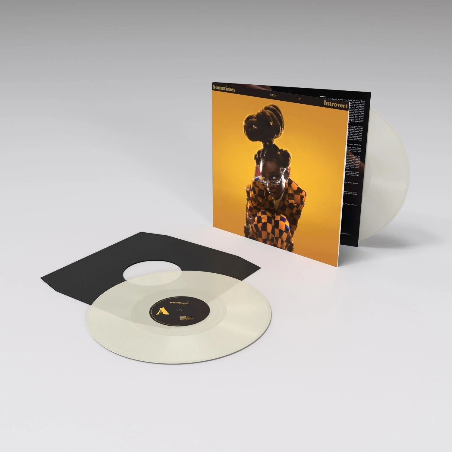 Little Simz - Sometimes I Might Be Introvert - Milky Clear Vinyl LP Record - Image 2