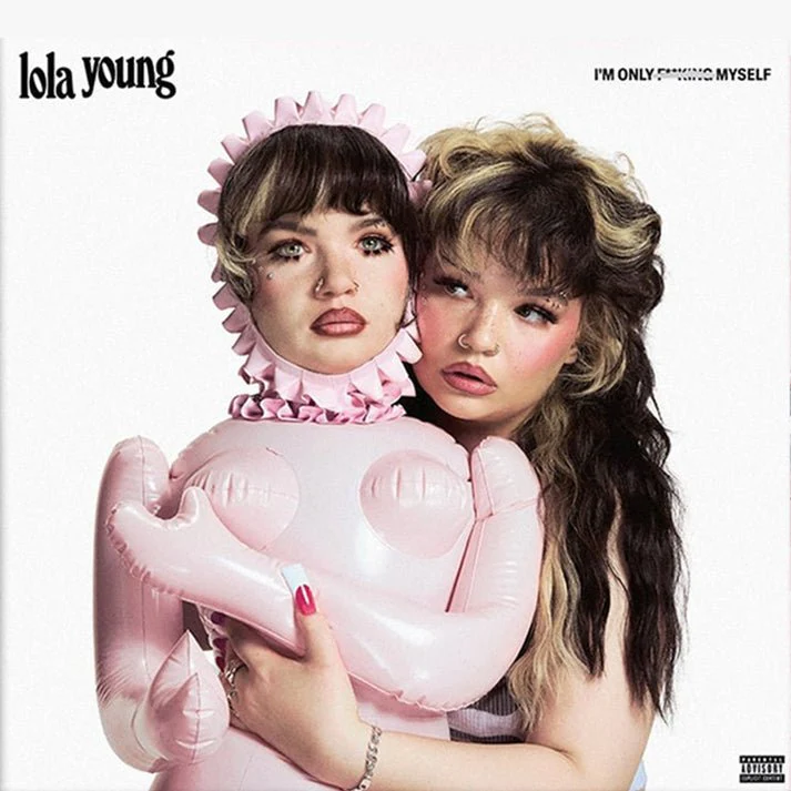 Lola Young - I’m Only F**king Myself (The "Punching Bag" Edition) - Marbled Vinyl LP Record - Image 2