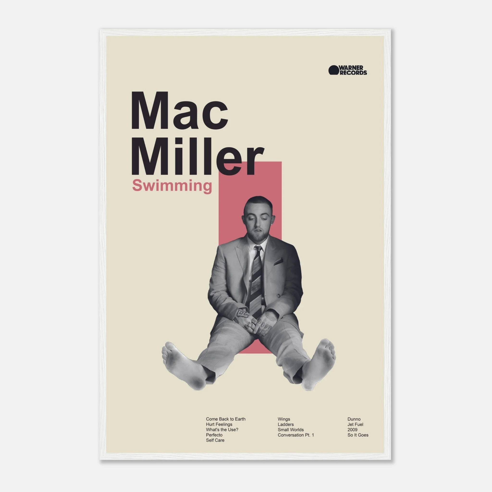 Mac Miller - Swimming - Framed Poster - Image 2