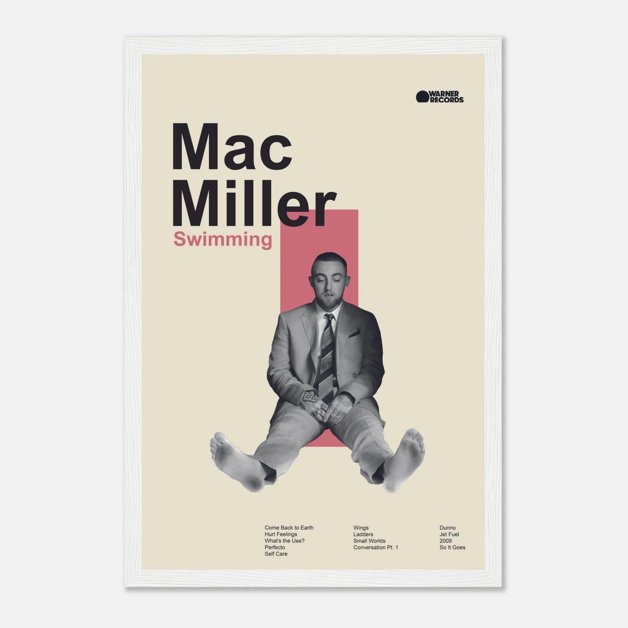 Mac Miller - Swimming - Framed Poster - Image 3