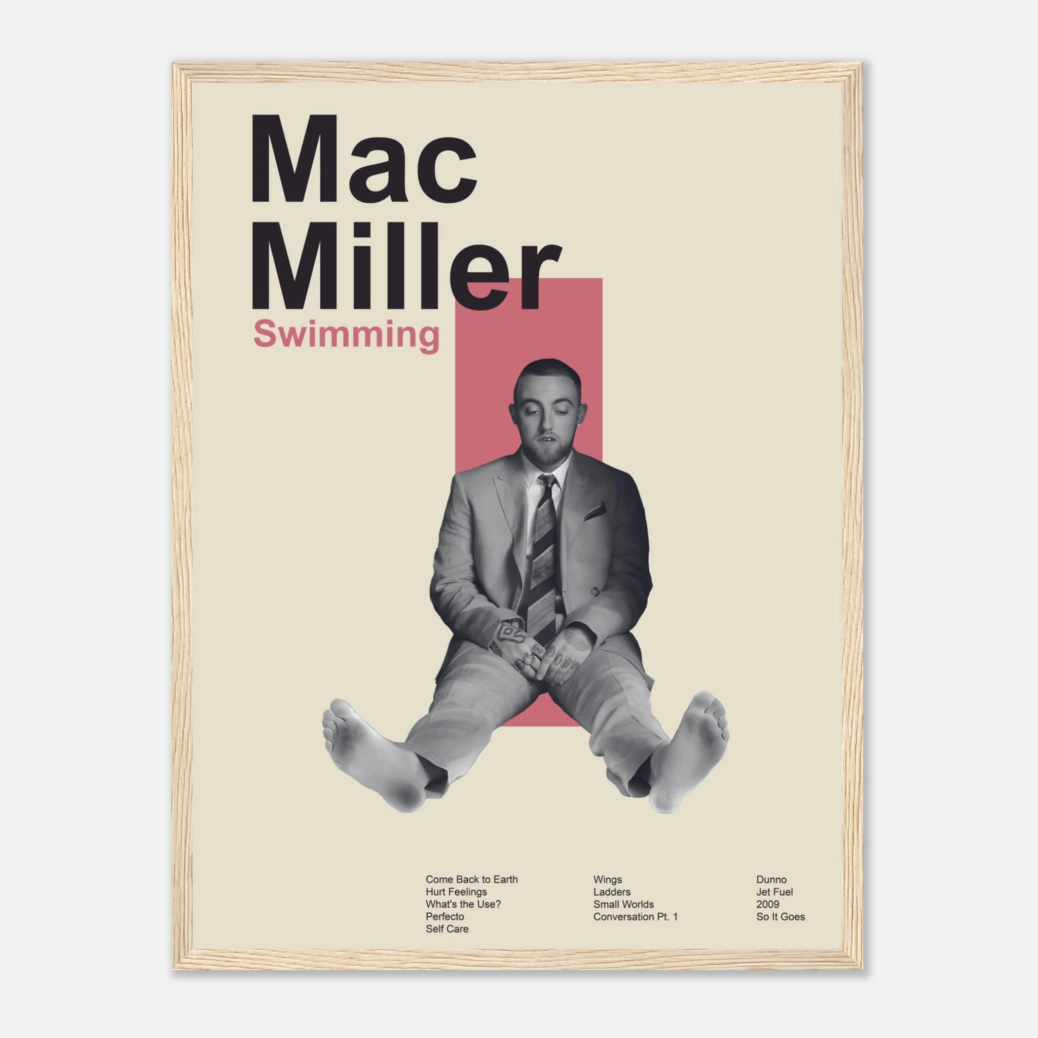 Mac Miller - Swimming - Framed Poster - Image 5