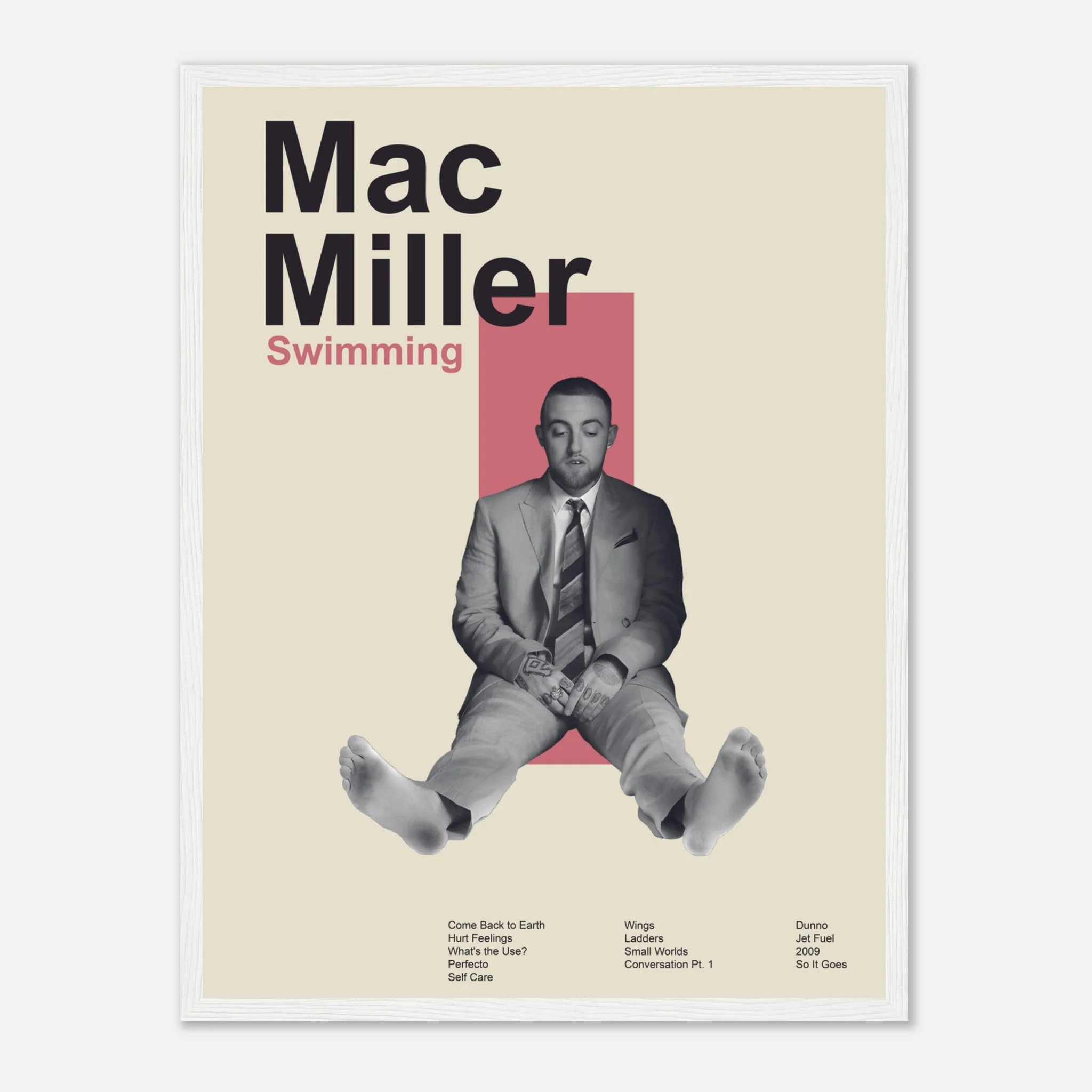 Mac Miller - Swimming - Framed Poster - Image 6