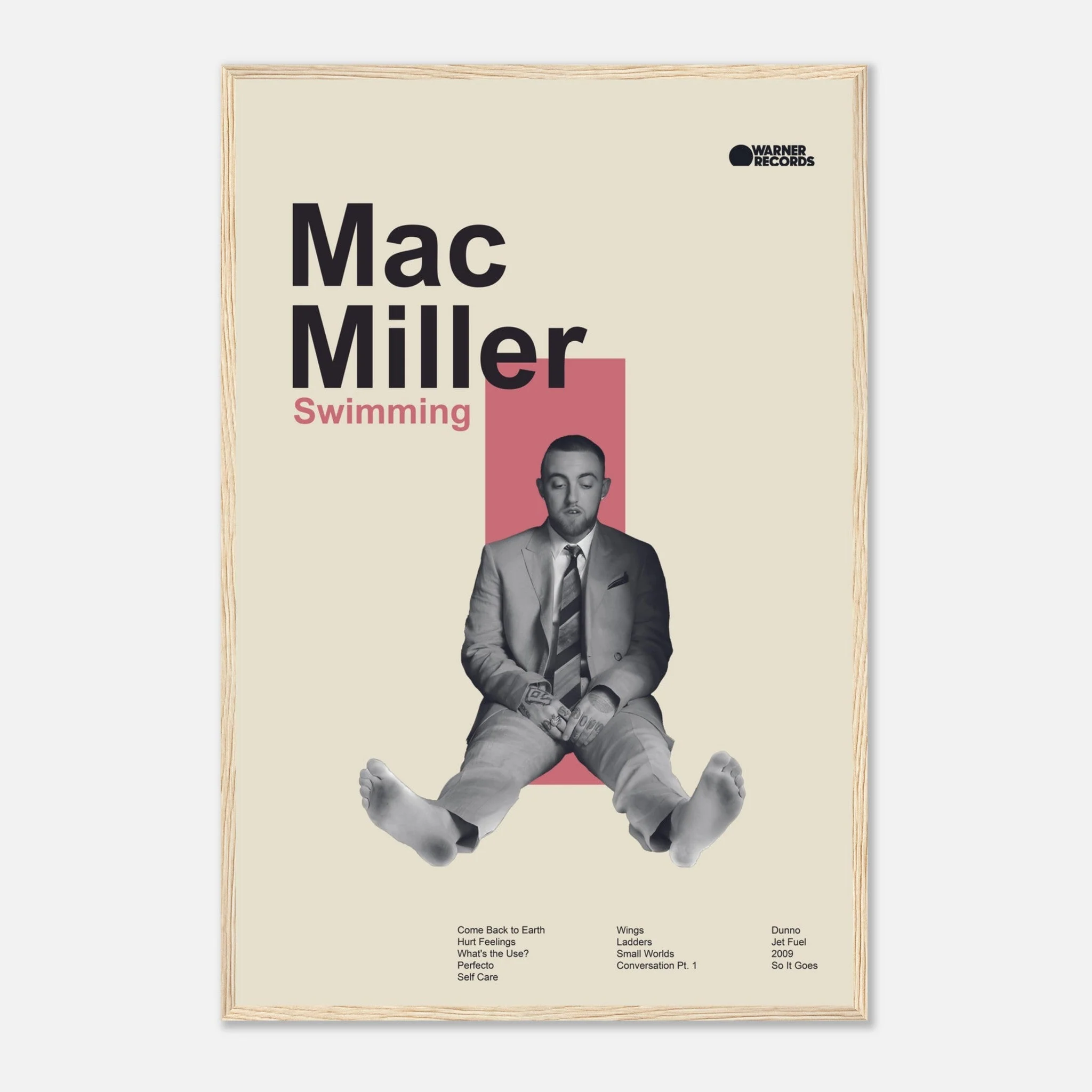 Mac Miller - Swimming - Framed Poster - Image 7