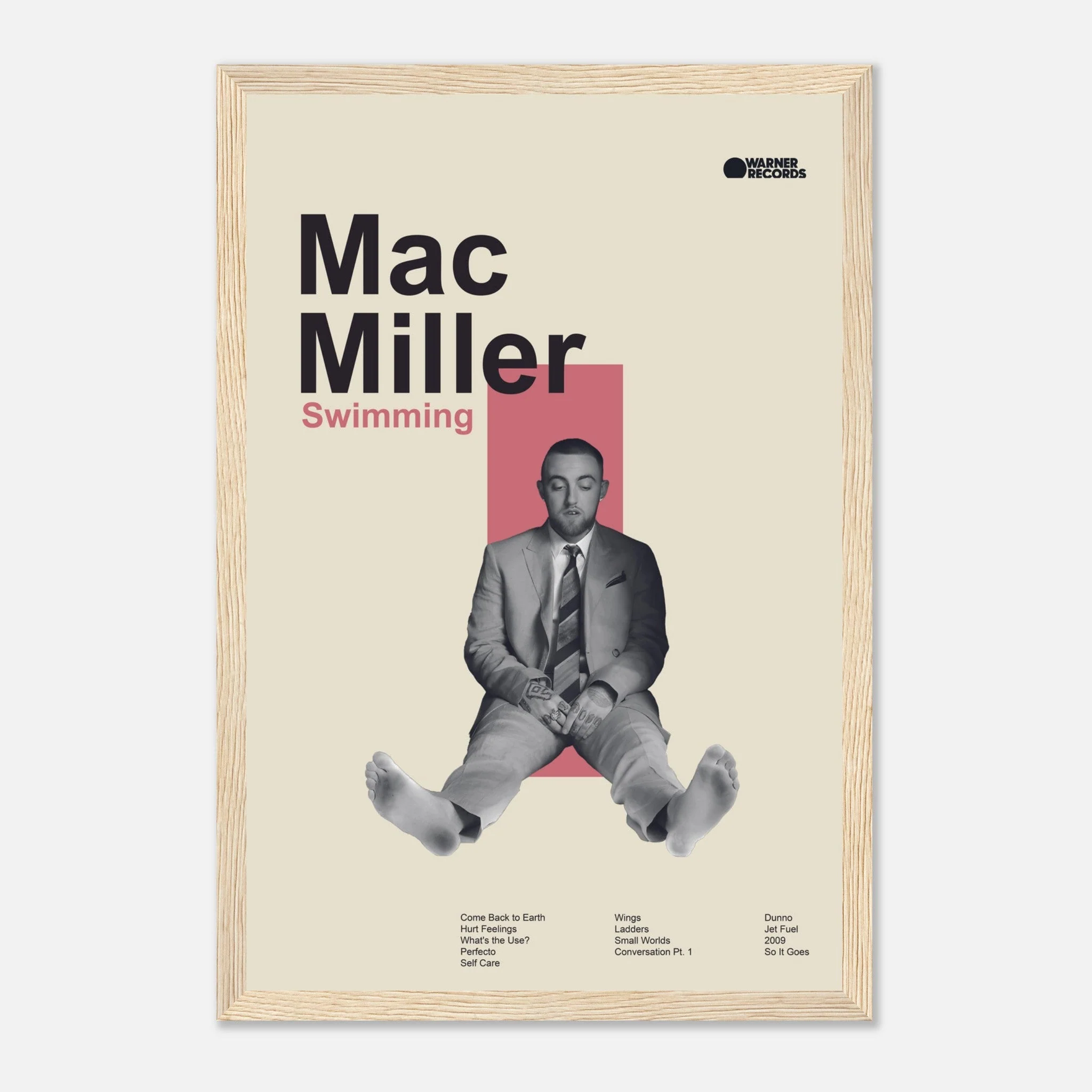 Mac Miller - Swimming - Framed Poster - Image 9