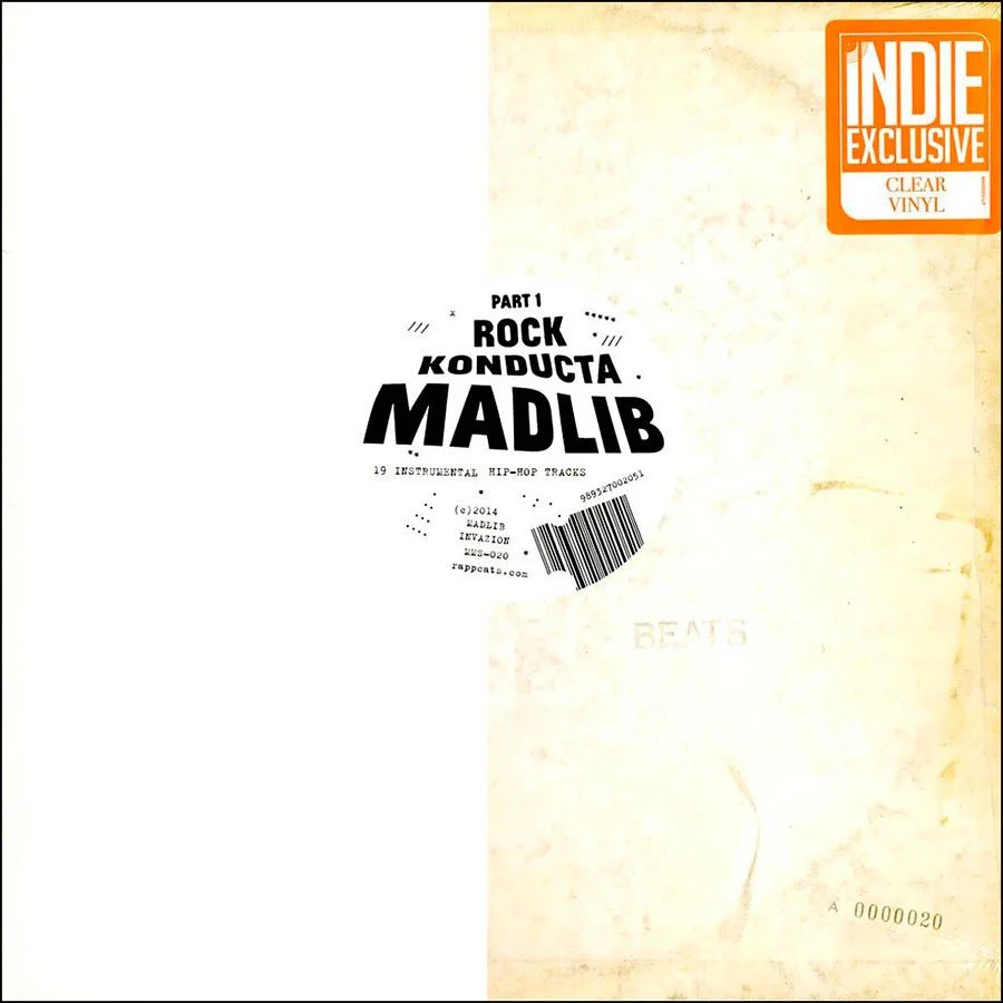 Madlib - Rock Konducta Pt. 1 - Clear Vinyl LP Record - Image 2