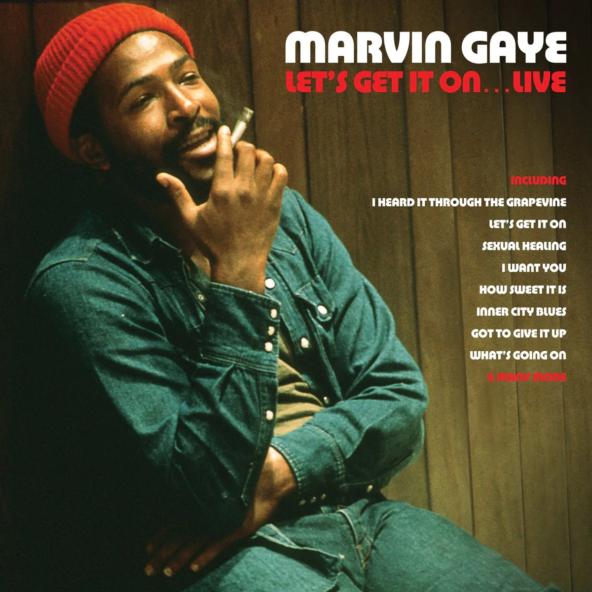 Marvin Gaye – Let’s Get It On… Live - Red - Vinyl LP Record - Image 2
