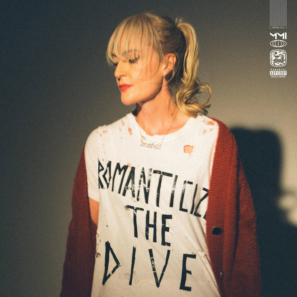 Metric - Romanticize The Drive - Metallic Silver Vinyl LP Record - Image 2