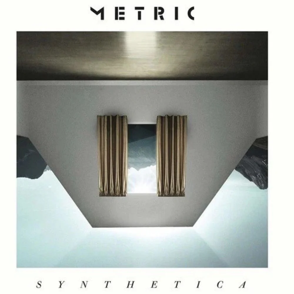Metric - Synthetica - Baby Blue Vinyl LP Record - Image 2