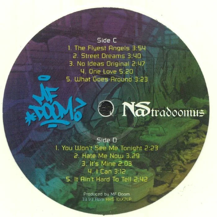 MF Doom - Nastradoomus Vol 2. - White Vinyl LP Record - Image 2