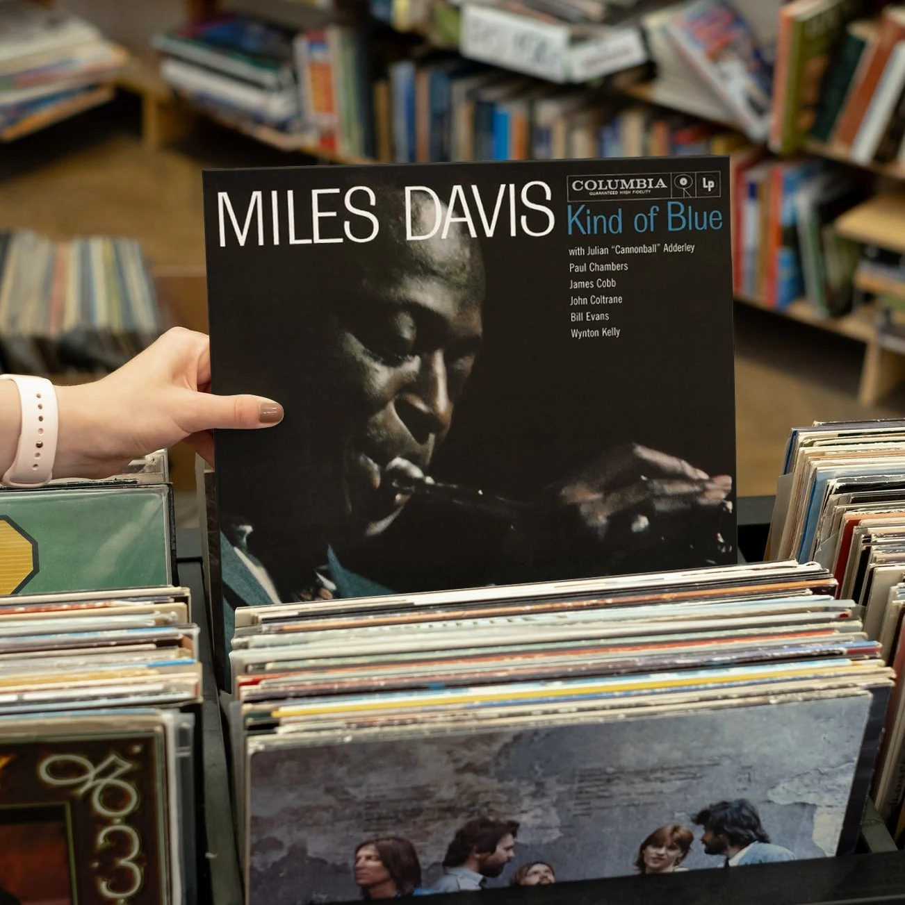 Miles Davis – Kind Of Blue – Blue Vinyl LP Record - Image 3