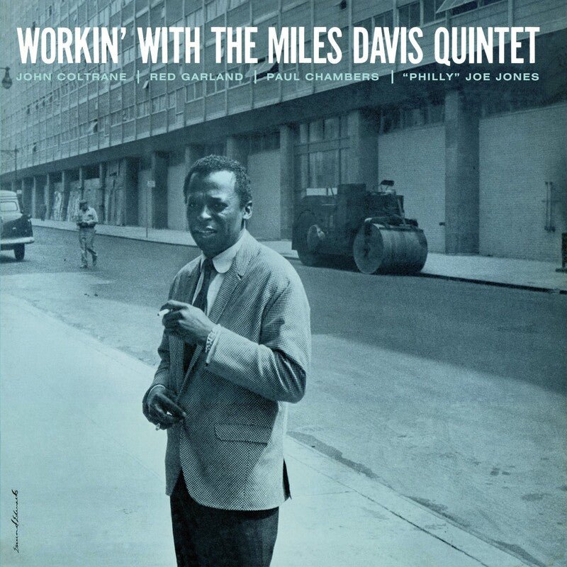 Miles Davis - Workin' With The Miles Davis Quintet - Blue Vinyl LP Record - Image 2