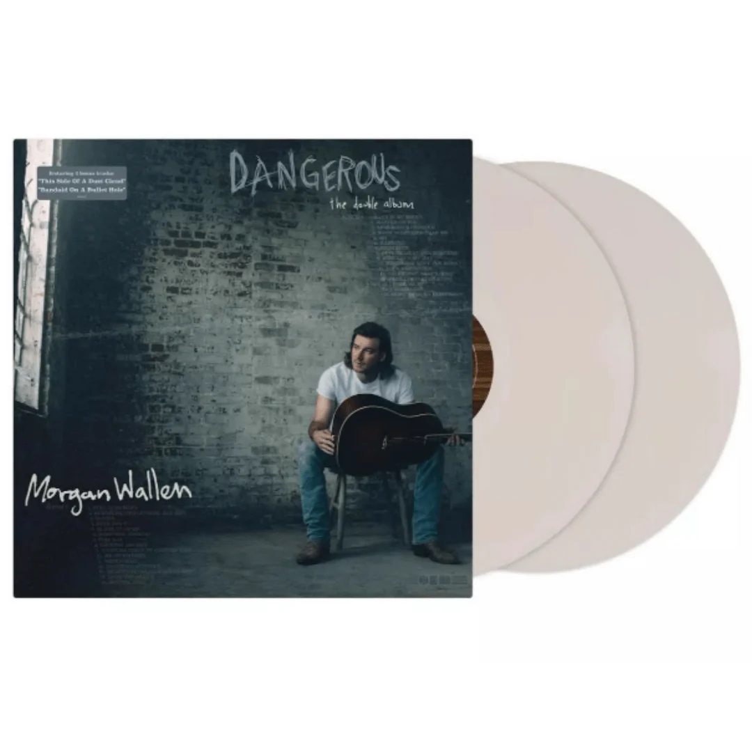 Morgan Wallen - Dangerous: The Double Album - Clouded Vinyl LP Record - Image 2