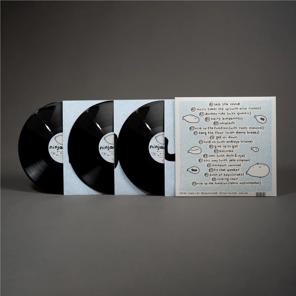Mr. Scruff - Ninja Tuna - Vinyl Debut Edition LP Record - Image 3