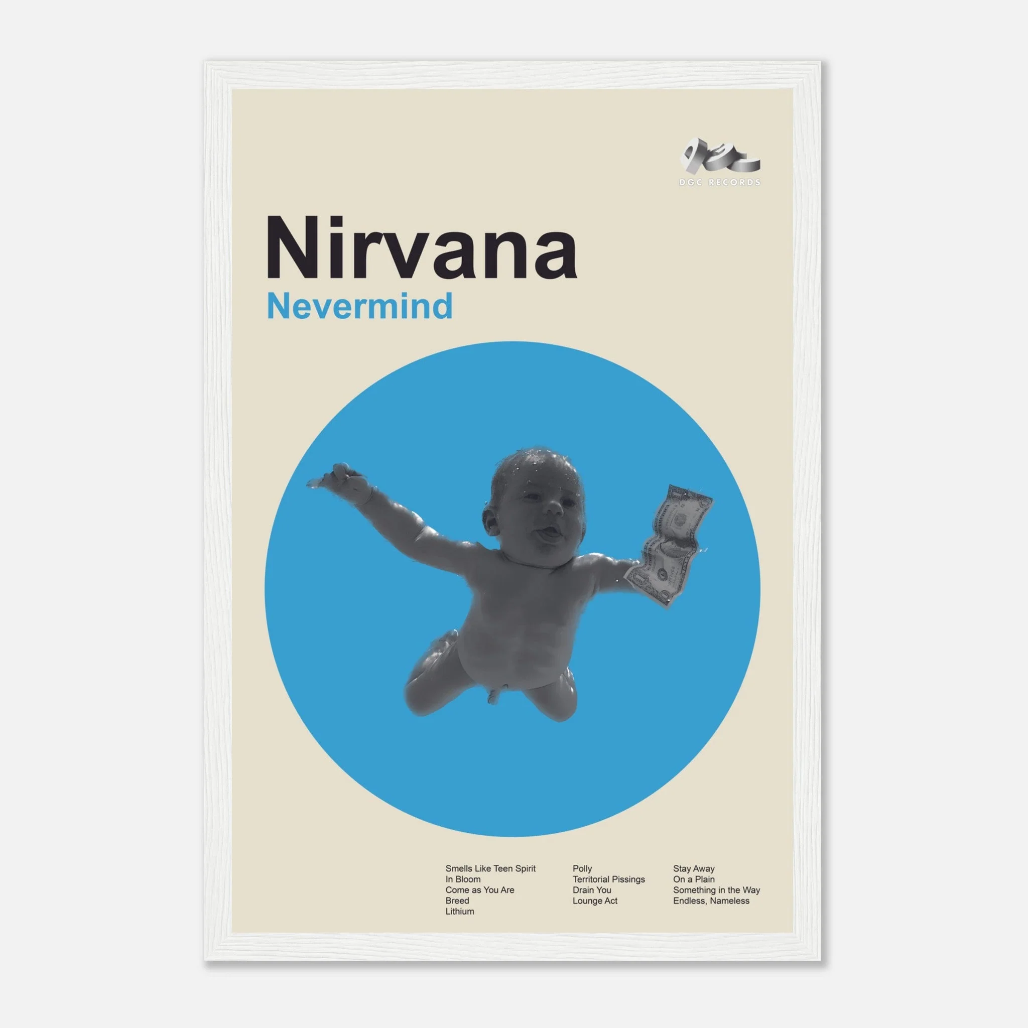 Nirvana - Nevermind - Framed Poster - Image 3