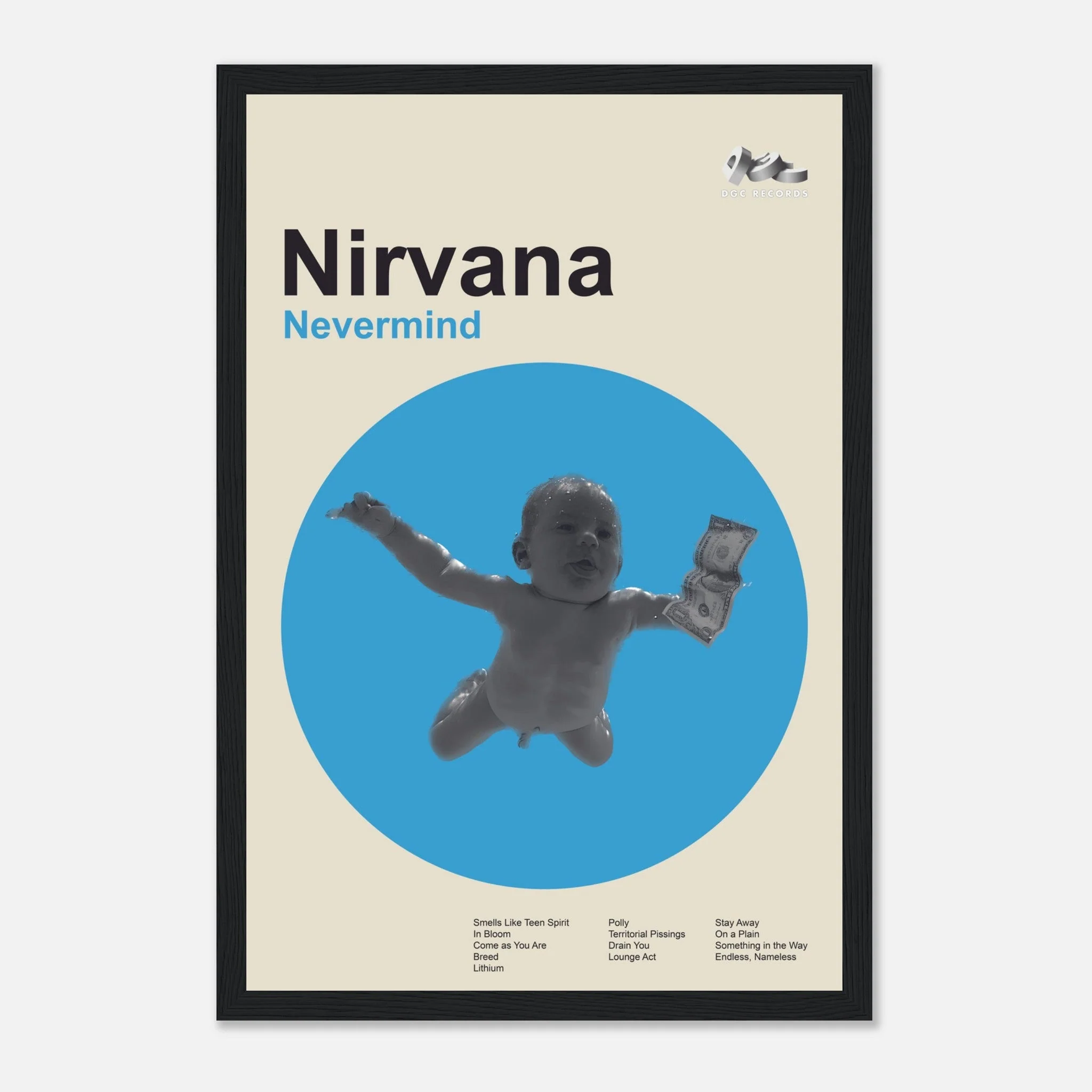 Nirvana - Nevermind - Framed Poster - Image 6