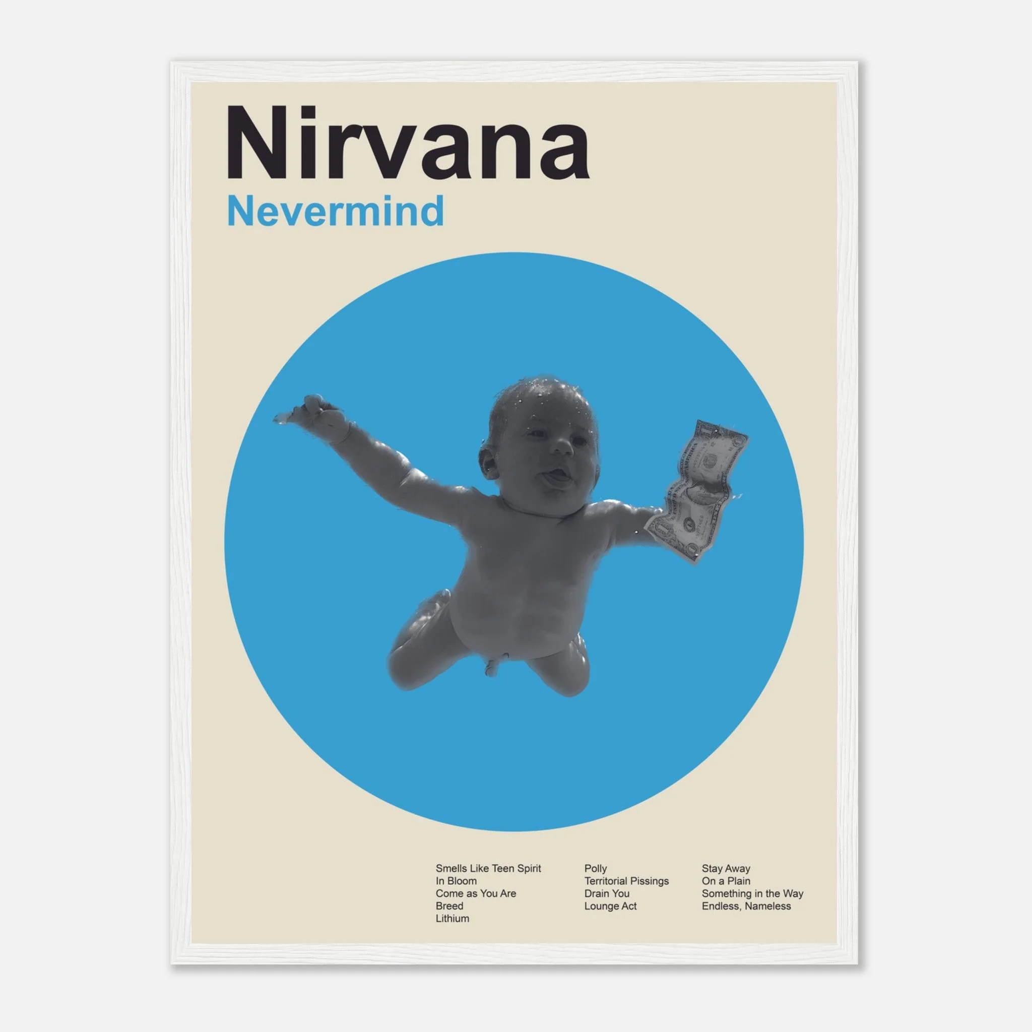 Nirvana - Nevermind - Framed Poster - Image 7